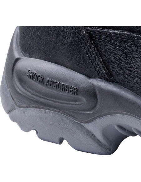 Scarpa antinfortunistica alta in pelle di bufalo lavoro Deltaplus santana s3 src