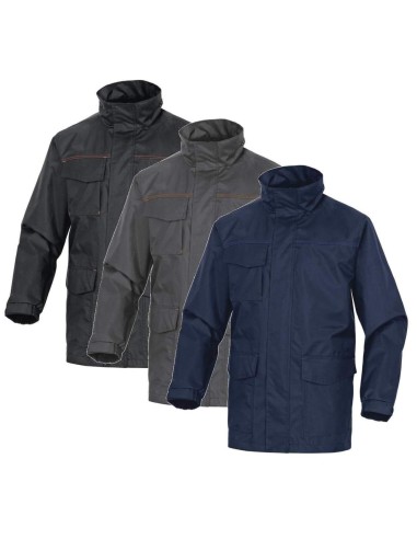 1 - Parka leggero in poliestere oxfort spalmato in pu sligo Deltaplus