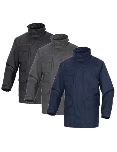 1 - Parka leggero in poliestere oxfort spalmato in pu sligo Deltaplus