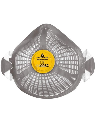 1 - Kit 5 mascherine ffp2w Deltaplus spidermaskp2w x5 con valvola x vapori organici