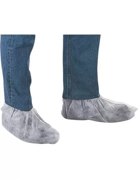 1 - Kit 50 paia copri sovra scarpe monouso lavoro Deltaplus surchpo calzari calzini