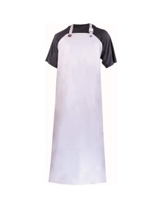 1 - Grembiule Deltaplus tabnit alimentare impermeabile in nitrile pvc lavoro bianco