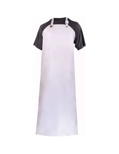 1 - Grembiule Deltaplus tabnit alimentare impermeabile in nitrile pvc lavoro bianco