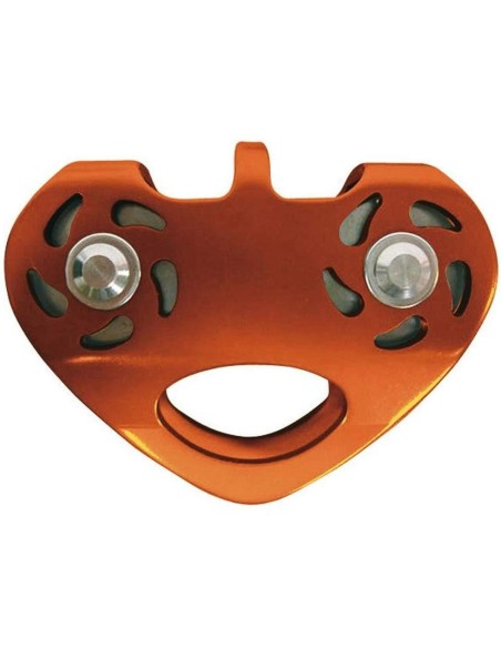 1 - Doppia puleggia Deltaplus tc025 dispositivo anticaduta di sicurezza imbragatura