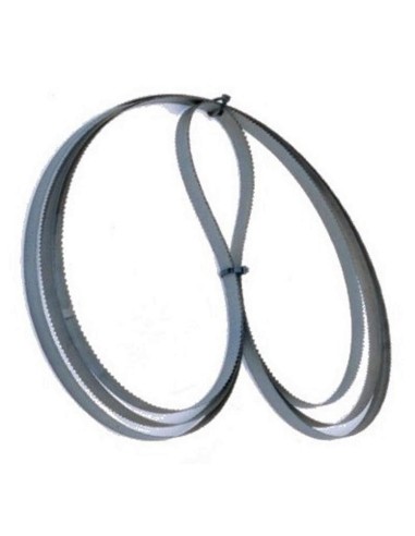 Lama sega a nastro bi-metal m42 1140x13x0,65 t 8/12 metalli ferro pvc alluminio