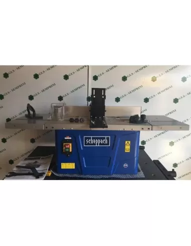 Fresatrice toupie da banco per legno SCHEPPACH hf50 + frese gambo 8 ø mm