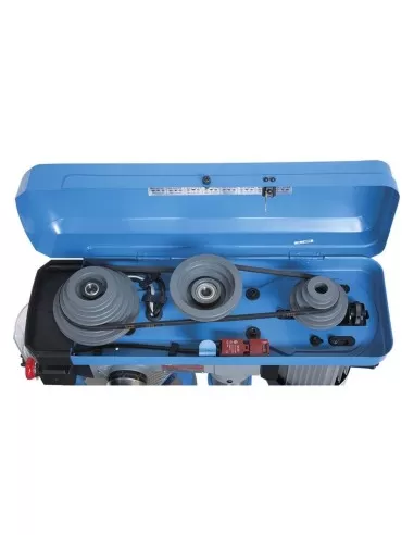 5 - Trapano a colonna da banco con trasmissione a cinghia 750w Fervi 0242