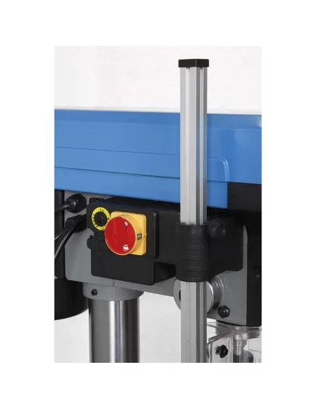 6 - Trapano a colonna da banco con trasmissione a cinghia 750w Fervi 0242