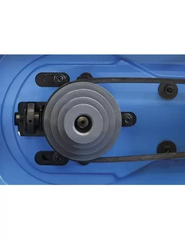 5 - Trapano a colonna da banco con trasmissione a cinghia 550w Fervi 0260