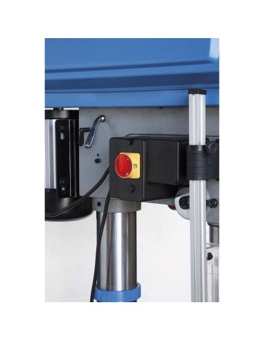 Trapano a colonna trasmissione a cinghia motore monofase 1500w Fervi 0754/230v