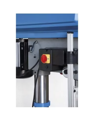 4 - Trapano a colonna trasmissione a cinghia motore monofase 1500w Fervi 0754/230v