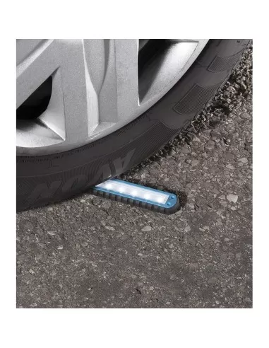 2 - Lampada torcia a led ricaricabile ultra sottile Fervi l008