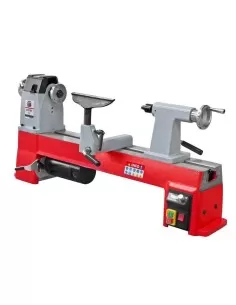 Tornio da legno 735w 510mm da banco con variatore di velocità holzmann d510f