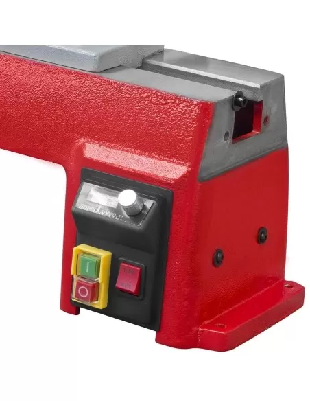Tornio da legno 735w 510mm da banco con variatore di velocità holzmann d510f