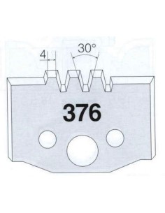 1 - Coppia coltelli sagomati lavorazione legno per fresa toupie 50mm mod.376