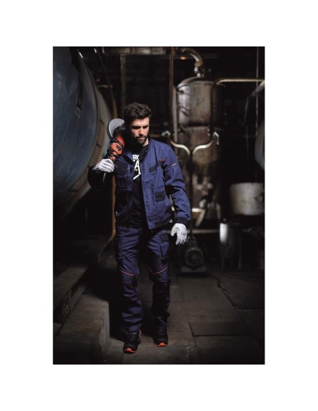 39 - Giubbotto da lavoro giacca multitasche con zip Deltaplus mcve2 mach 2 corporate