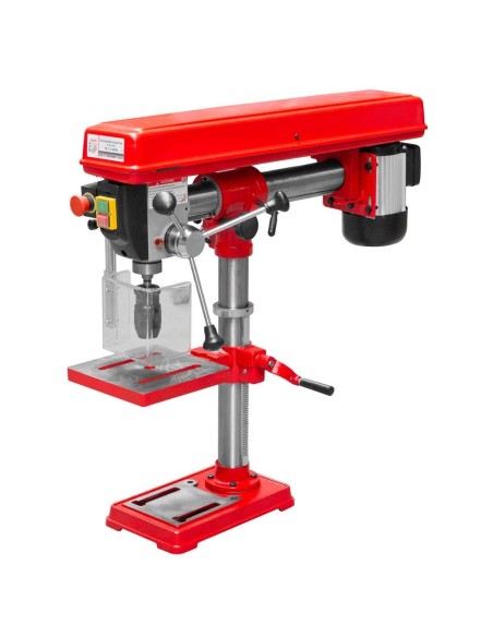 Trapano a colonna da banco radiale a cinghia 230v 600w holzmann sb3116rmn
