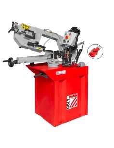 Sega a nastro metallo con discesa manuale idraulica holzmann bs275top 400v