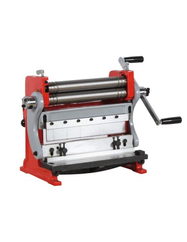 1 - Calandra cesoia piegatrice professionale combinata 300 mm 3 in 1 holzmann ubm305