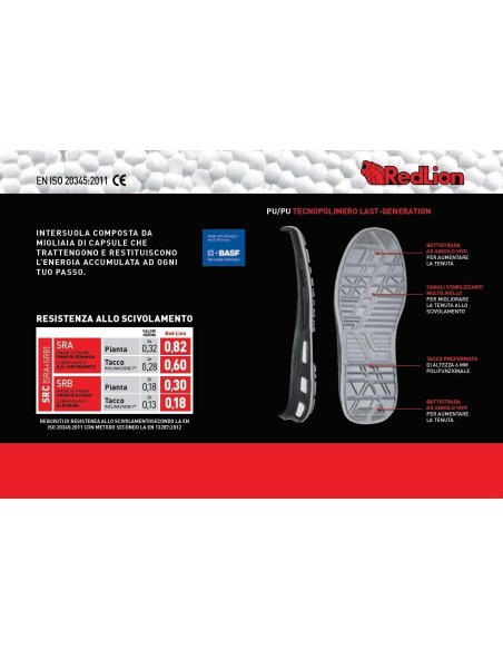 SCARPA ANTINFORTUNISTICA UPOWER BASSA DA LAVORO U-POWER POINT S1P SRC