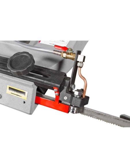 2 - Segatrice sega a nastro metallo discesa manuale idraulica holzmann bs712top 400v