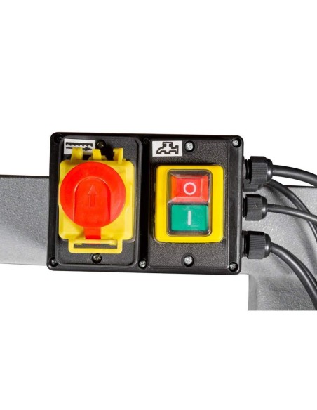 4 - Segatrice sega a nastro metallo discesa manuale idraulica holzmann bs712top 400v