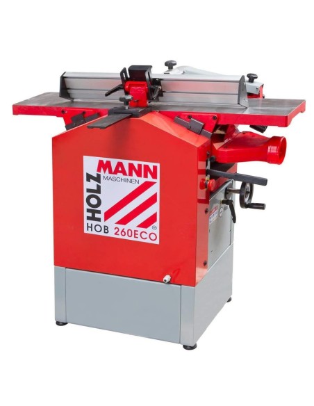 3 - Pialla piallatrice filo spessore combinata per legno holzmann hob 260eco 230v