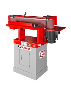 1 - Rettificatrice levigatrice a nastro oscillante  holzmann kos2260c