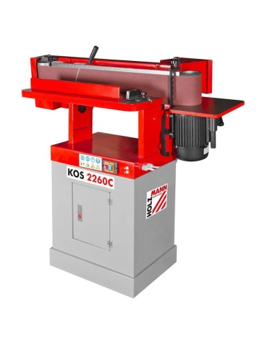 1 - Rettificatrice levigatrice a nastro oscillante  holzmann kos2260c