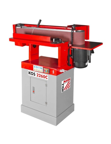 1 - Rettificatrice levigatrice a nastro oscillante  holzmann kos2260c