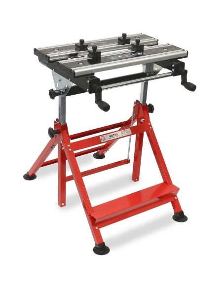 3 - Cavalletto banco piano lavoro pieghevole richiudibile con morse holzmann wst20