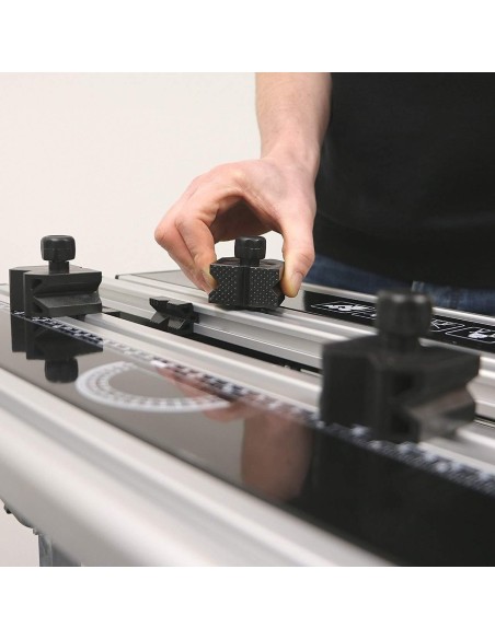 4 - Cavalletto banco piano lavoro pieghevole richiudibile con morse holzmann wst20