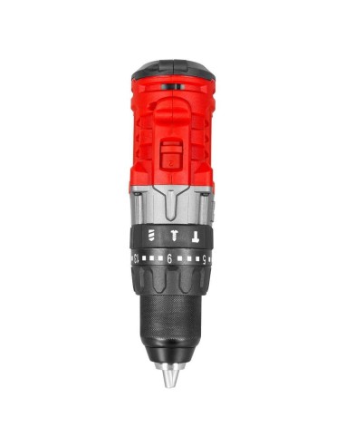 Trapano avvitatore a percussione a batteria brushless 18v 2 ah holzmann aks45ind