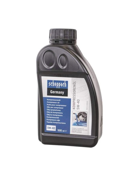 Olio motore 500ml alte prestazioni longlife per compresssori Scheppach sae 5w-40