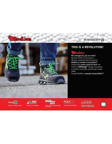 SCARPA ANTINFORTUNISTICA UPOWER DA LAVORO BASSA U-POWER SUMMER S1P SRC