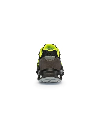 SCARPA ANTINFORTUNISTICA UPOWER DA LAVORO BASSA IN PELLE U-POWER YELLOW S1P SRC