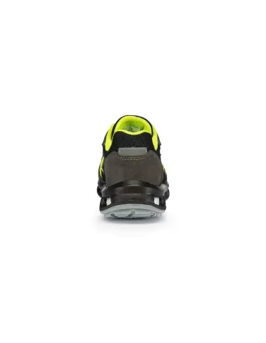 2 - SCARPA ANTINFORTUNISTICA UPOWER DA LAVORO BASSA IN PELLE U-POWER YELLOW S1P SRC
