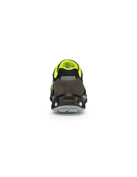 2 - SCARPA ANTINFORTUNISTICA UPOWER DA LAVORO BASSA IN PELLE U-POWER YELLOW S1P SRC
