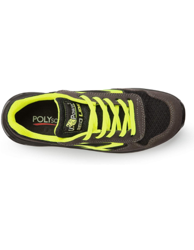 SCARPA ANTINFORTUNISTICA UPOWER DA LAVORO BASSA IN PELLE U-POWER YELLOW S1P SRC