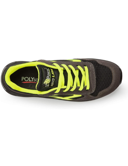 SCARPA ANTINFORTUNISTICA UPOWER DA LAVORO BASSA IN PELLE U-POWER YELLOW S1P SRC
