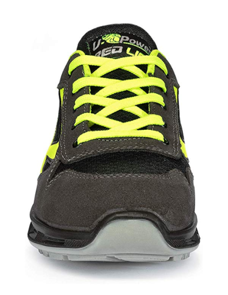 SCARPA ANTINFORTUNISTICA UPOWER DA LAVORO BASSA IN PELLE U-POWER YELLOW S1P SRC