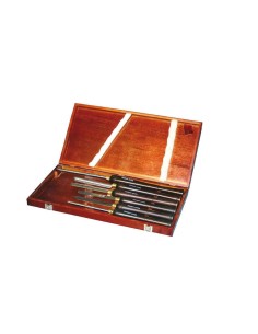 Set sgorbie scalpelli per tornio legno holzmann h6tlg