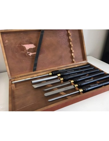 Set sgorbie scalpelli per tornio legno holzmann h6tlg