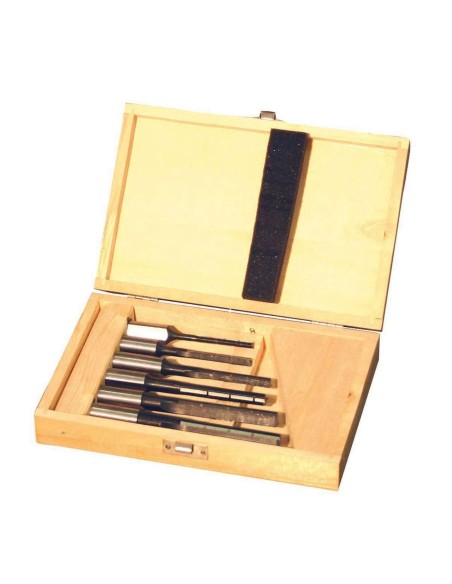 Set di punte per mortasa ø 6-8-10-12-14-16 rotazione sinistra holzmann ll6tlgl