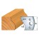 Coppia coltelli sagomati lavorazione legno per fresa toupie 40mm mod.09