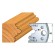Coppia coltelli sagomati lavorazione legno per fresa toupie 40mm mod.36