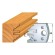Coppia coltelli sagomati lavorazione legno per fresa toupie 40mm mod.97