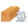 Coppia coltelli sagomati lavorazione legno per fresa toupie 40mm mod.29
