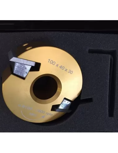 2 - Serie frese toupie per combinata lavorazione legno con testa portacoltelli