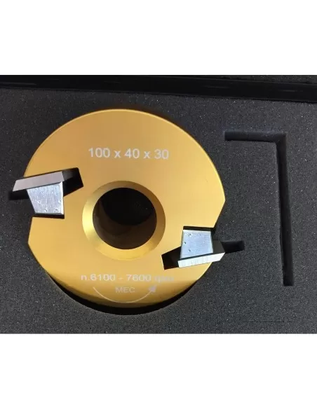 4 - Serie frese toupie per combinata lavorazione legno con testa portacoltelli